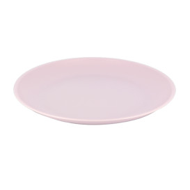 Piatto Riutilizzabile Durable PP Minerale Rosa Ø23,5cm (6 Pezzi)