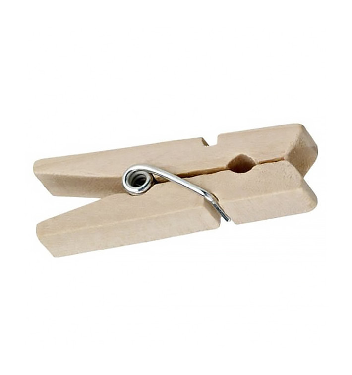 Pinze di Bambu Catering 25mm (100 Pezzi) Pinze di Bambu Catering 25mm (100 Pezzi)
