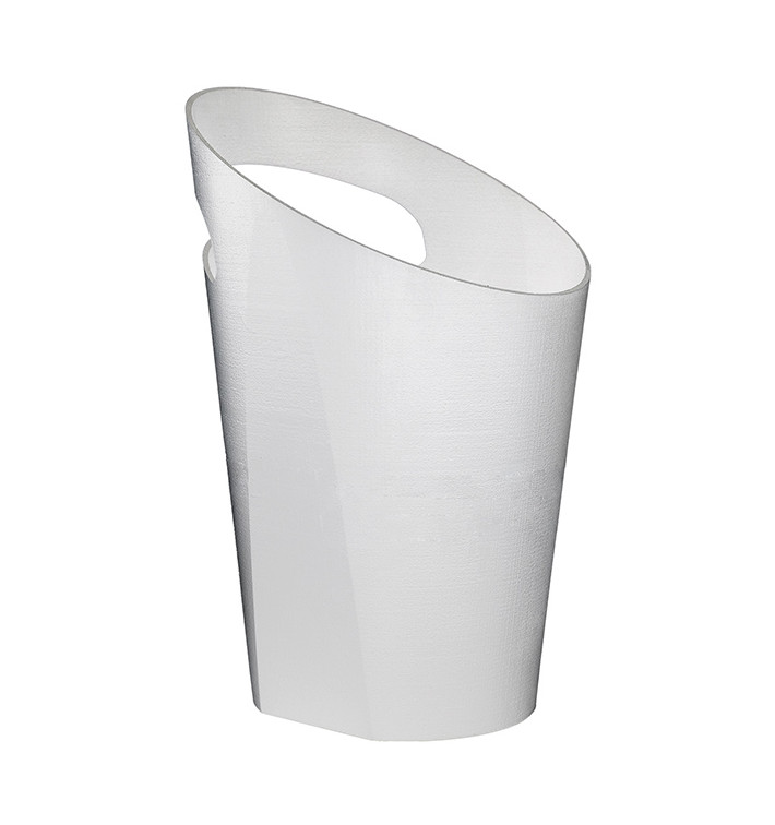 Secchiello del ghiaccio riutilizzabile PP Bianco per 1 bottiglia (6 Pezzi) Secchiello del ghiaccio riutilizzabile PP Bianco per 1 bottiglia (6 Pezzi)