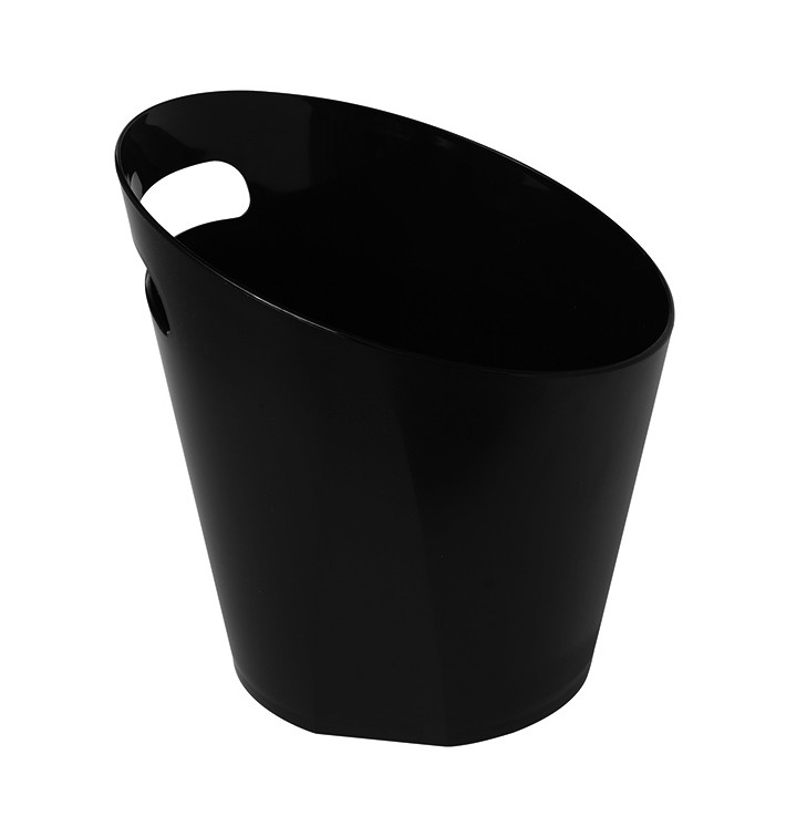 Secchiello del ghiaccio riutilizzabile PP Nero per 7-8 bottiglie (1 Pezzi) Secchiello del ghiaccio riutilizzabile PP Nero per 7-8 bottiglie (1 Pezzi)