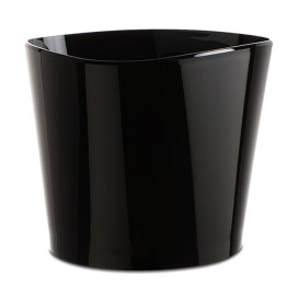 Secchiello del ghiaccio riutilizzabile SMMA Nero per 7-8 bottiglie (4 Pezzi)