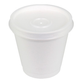 Bicchiere termico FOAM EPS 4oz/120ml + coperchio (100 unità)