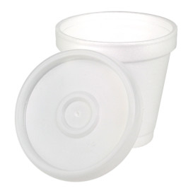 Bicchiere termico FOAM EPS 4oz/120ml + coperchio (100 unità)