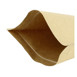 Sacchetto DoyPack di Carta con chiusura e finestra 25+12x35cm (50 Pezzi)