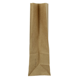 Sacchetto di Carta Kraft Marrone 45g/m² 15+9x28cm (1000 Pezzi)