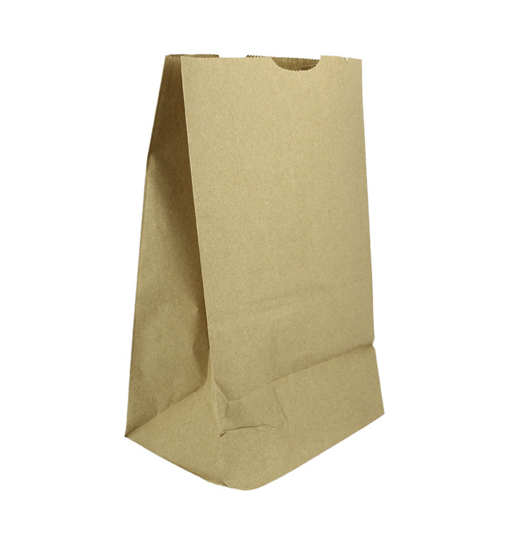 Sacchetto di Carta Kraft 50g/m² 18+12x29cm (25 Pezzi) Sacchetto di Carta Kraft 50g/m² 18+12x29cm (25 Pezzi)