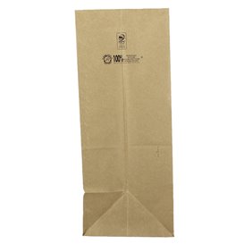 Sacchetto di Carta Kraft 80g/m² 30+18x43cm (250 Pezzi)