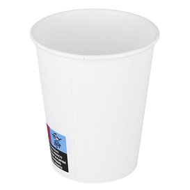 Bicchiere di Carta ECO 7Oz/210ml Bianco Ø7cm (50 Pezzi)