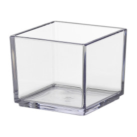 Ciotola Degustazione Durable SAN "Cube" Trasparente 65ml (72 Pezzi)