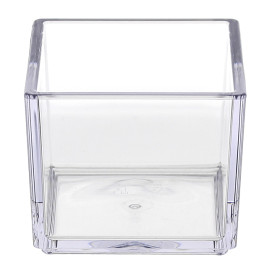 Ciotola Degustazione Durable SAN "Cube" Trasparente 65ml (72 Pezzi)