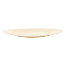 Piatto di Legno Tondo Ø21,5cm (50 Pezzi)