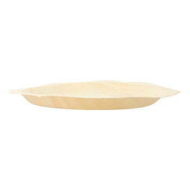 Piatto di Legno Ottagonale 260mm (50 Pezzi)
