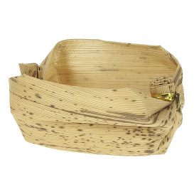 Mini Cestino Bambù Degustazione 3,8x5,8x3,8cm (25 Pezzi)