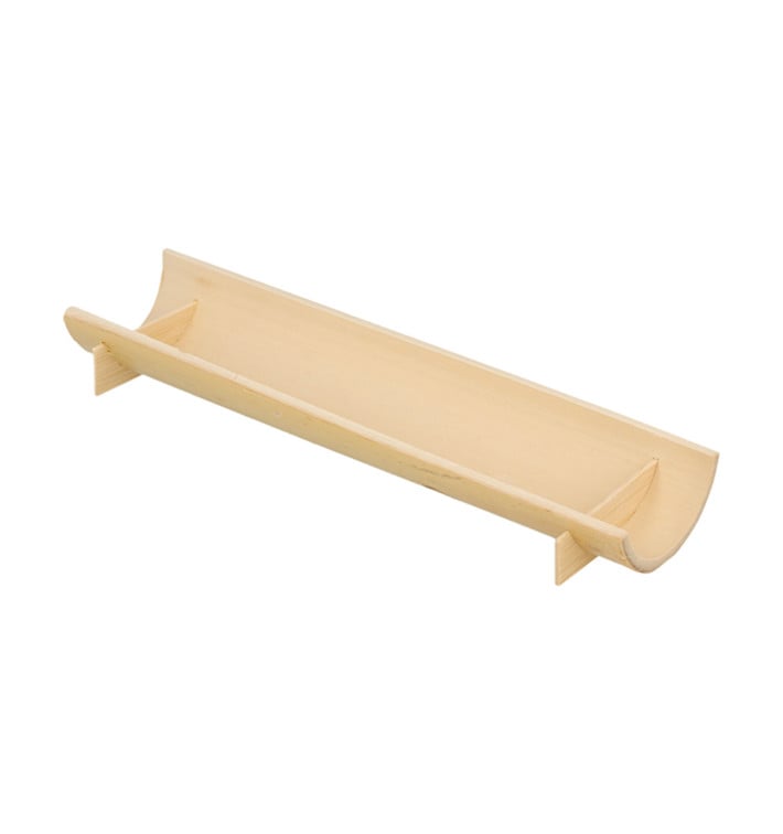 Vassoio di Bambu 20x6x3cm (10 Pezzi) Vassoio di Bambu 20x6x3cm (10 Pezzi)