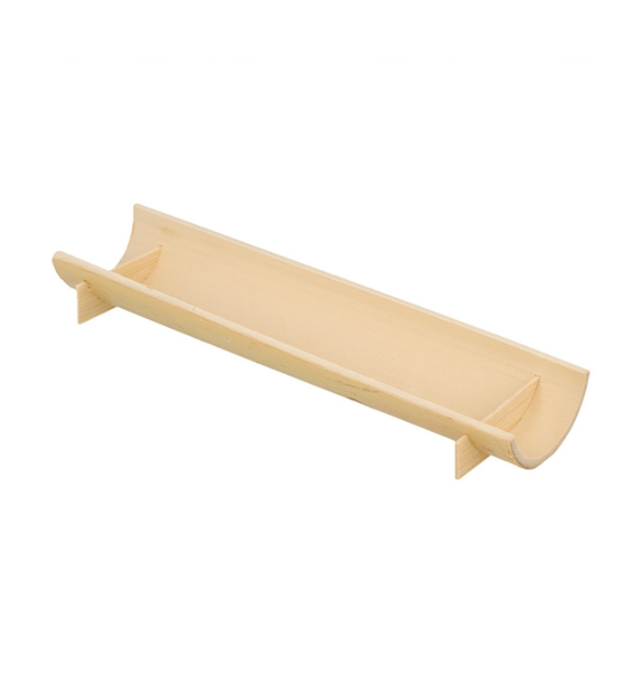 Vassoio di Bambu 20x6x3cm (200 Pezzi) Vassoio di Bambu 20x6x3cm (200 Pezzi)