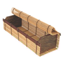 Contenitori di Bambu Sushi 23x8x6cm (24 Pezzi)