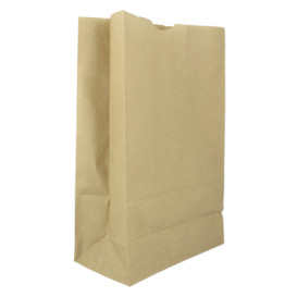 Sacchetto di Carta Kraft 60g/m² 18+11x34cm (25 Pezzi)