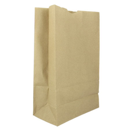 Sacchetto di Carta Kraft 60g/m² 18+11x34cm (25 Pezzi)