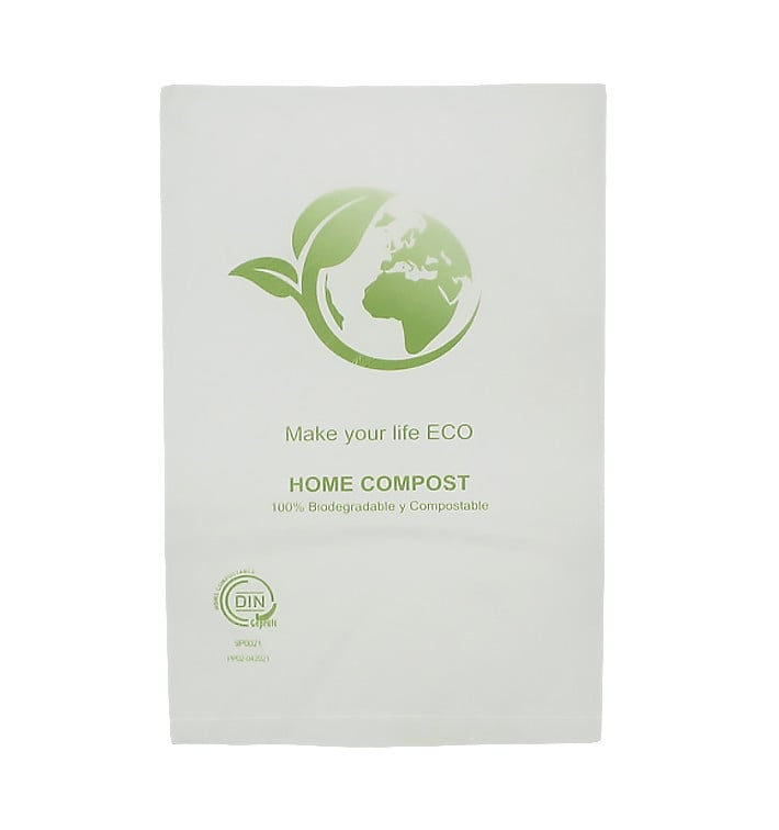 Sacchetti Plastica Bio Home Compost 16x24cm (5.000 Pezzi) Sacchetti Plastica Bio Home Compost 16x24cm (5.000 Pezzi)