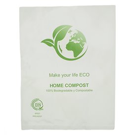 Sacchetti Plastica Bio Home Compost 23x30,5cm (100 Pezzi)