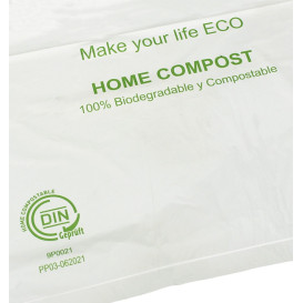 Sacchetti Plastica Block Bio Home Compost 25x37cm (100 Pezzi)