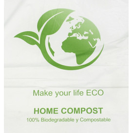 Sacchetti Plastica Block Bio Home Compost 25x37cm (100 Pezzi)