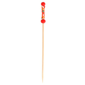 Spiedi di Bambu Rosso 120mm (10000 Pezzi)