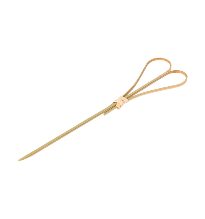 Spiedi di Bambu Decorato Cuore 120mm (100 Pezzi) Spiedi di Bambu Decorato Cuore 120mm (100 Pezzi)