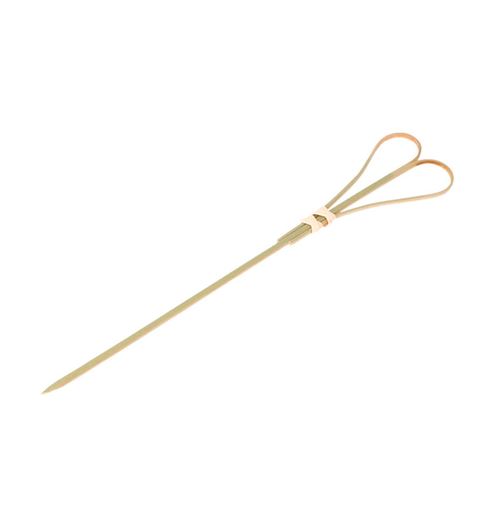 Spiedi di Bambu Decorato Cuore 150mm (100 Pezzi) Spiedi di Bambu Decorato Cuore 150mm (100 Pezzi)