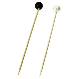 Spiedi di Bambu Decorato Perla 90mm (10000 Pezzi)