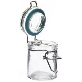 Barattolo di Vidrio Plastica Stagna 45 ml (24 Pezzi)