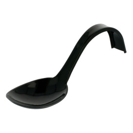 Cucchiaio Curvo Degustazione Nero 130mm (50 Pezzi)