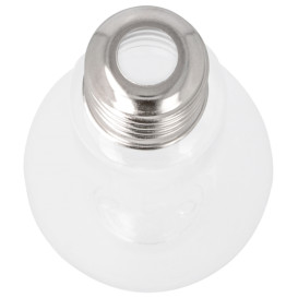 Bottiglie Lampadina Trasparente PET 400ml (200 Pezzi)