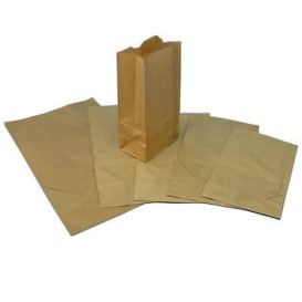 Sacchetto di Carta Kraft 30+18x43cm (25 Pezzi)
