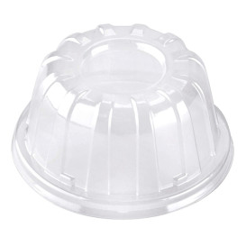 Coperchio Alto di Plastica Trasparente 11x6cm (50 Pezzi)