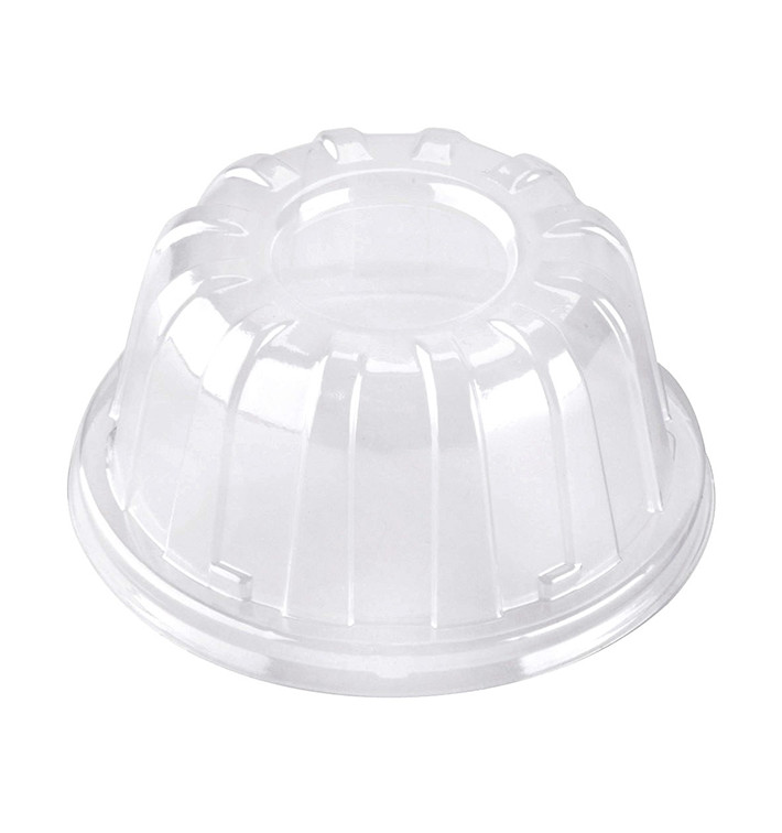 Coperchio Alto di Plastica Trasparente 11x6cm (50 Pezzi)