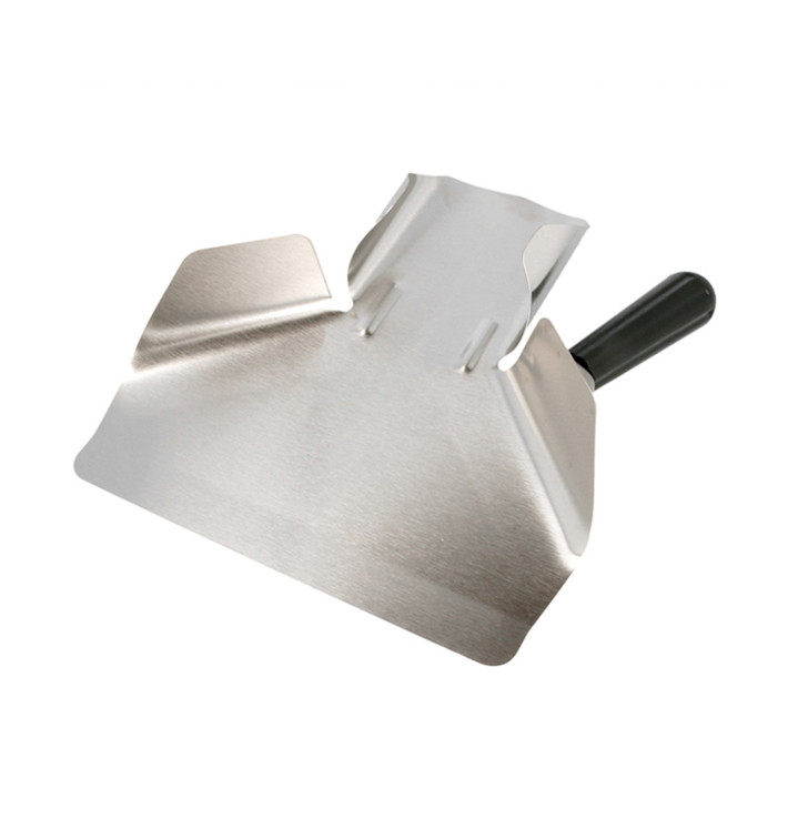 Palettina Patatine Fritte 1 Manico Inox Argento 20x22,5x5 cm (1 Pezzi) Palettina Patatine Fritte 1 Manico Inox Argento 20x22,5x5 cm (1 Pezzi)