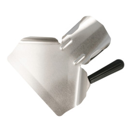 Palettina Patatine Fritte 1 Manico Inox Argento 20x22,5x5 cm (1 Pezzi) 