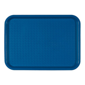 Vassoio Plastica Rigida Blu 27,5x35,5cm (1 Pezzi)