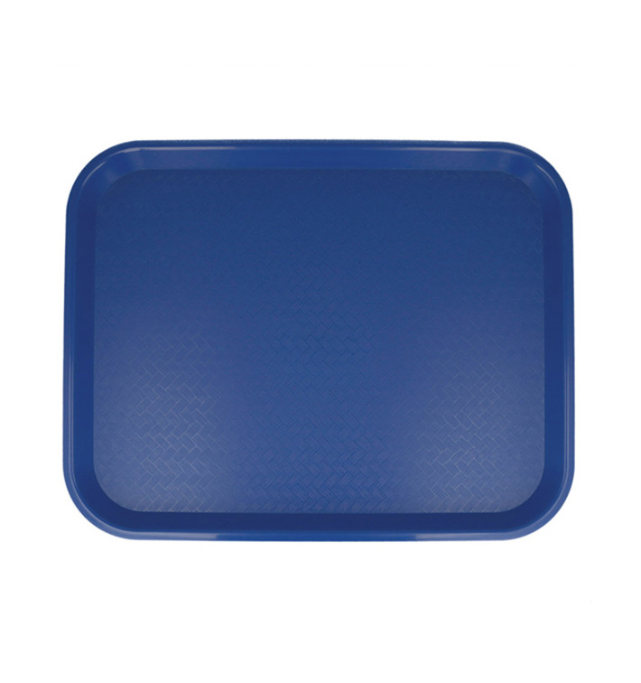 Vassoio Plastica Rigida Blu 35,5x45,3cm (1 Pezzi) Vassoio Plastica Rigida Blu 35,5x45,3cm (1 Pezzi)