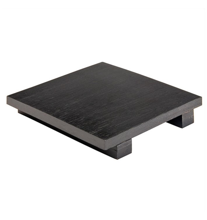 Vassoio di Bambu Nero 15x15x2,5cm(1 Pezzi) Vassoio di Bambu Nero 15x15x2,5cm(1 Pezzi)