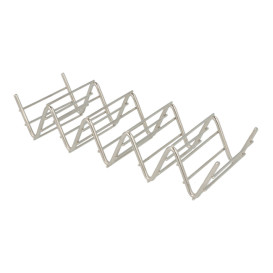 Supporto per Panini Acciaio 197x64x38mm (12 Pezzi)