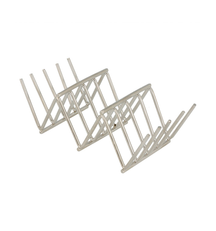 Supporto per Panini Acciaio 118x51x37mm (1 Pezzi) Supporto per Panini Acciaio 118x51x37mm (1 Pezzi)