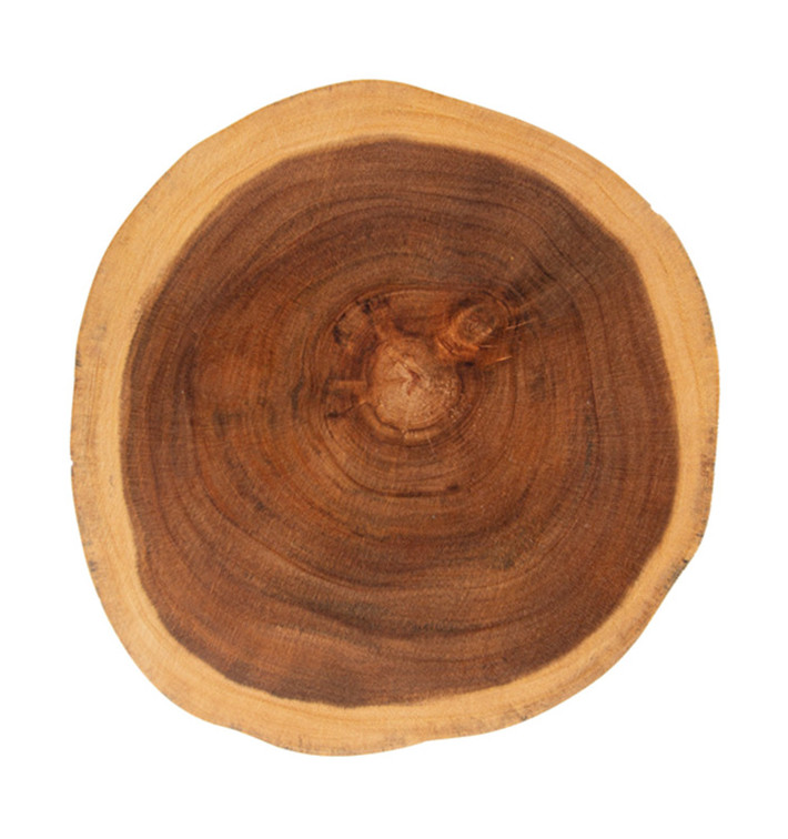 Vassoio Rotondo Presentazione Legno Ø305x35mm (4 Pezzi) Vassoio Rotondo Presentazione Legno Ø305x35mm (4 Pezzi)