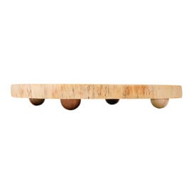 Vassoio Ovale di Presentazione Legno 406x203x19mm (1 Pezzi)