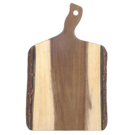 Vassoio Presentazione Manico Legno 305x203x19mm (1 Pezzi)