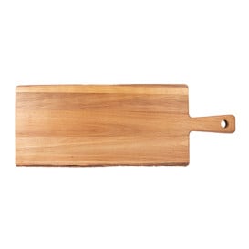 Vassoio Presentazione Manico Legno 560x203x19mm (1 Pezzi)