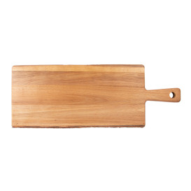 Vassoio Presentazione Manico Legno 560x203x19mm (6 Pezzi)