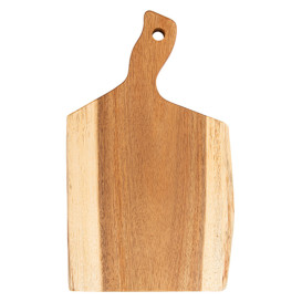 Vassoio Presentazione Manico Legno 406x225x19mm (6 Pezzi)