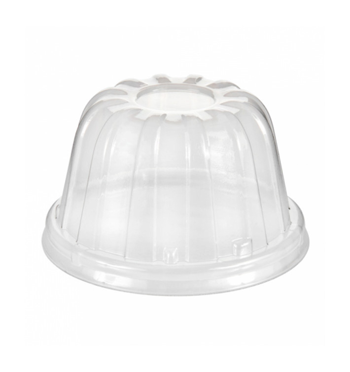 Coperchio Alto di Plastica PS Trasparente Ø8,9cm (50 Pezzi) Coperchio Alto di Plastica PS Trasparente Ø8,9cm (50 Pezzi)